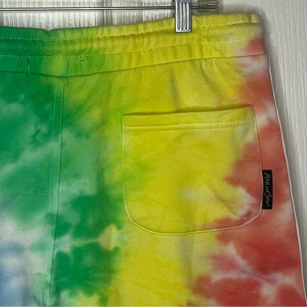 Maui And Sons Tie Dye Sweat Shorts Sz M